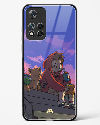 Anime Boy Lo Fi Glass Case Phone Cover (Xiaomi)