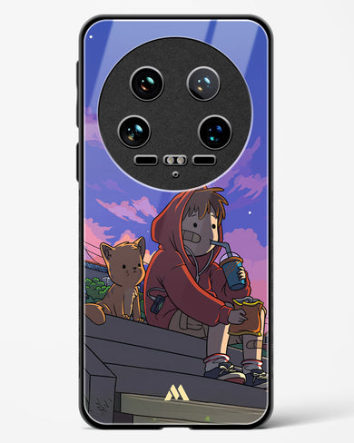 Anime Boy Lo Fi Glass Case Phone Cover (Xiaomi)