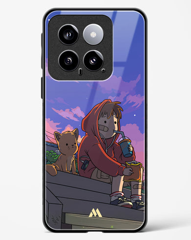 Anime Boy Lo Fi Glass Case Phone Cover (Xiaomi)