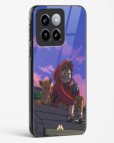 Anime Boy Lo Fi Glass Case Phone Cover (Xiaomi)