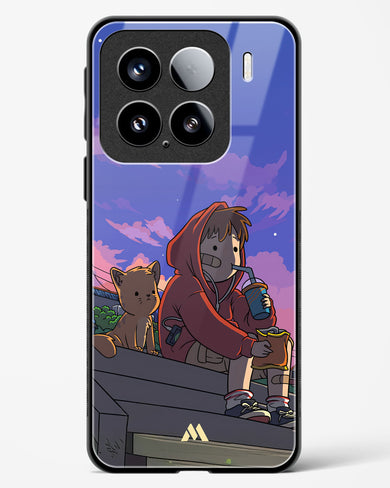 Anime Boy Lo Fi Glass Case Phone Cover (Xiaomi)