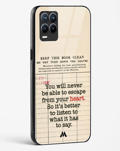 Listen to your Heart Glass Case Phone Cover (Realme)