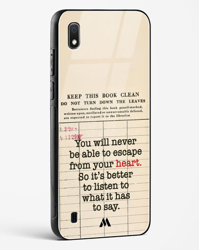 Listen to your Heart Glass Case Phone Cover (Samsung)