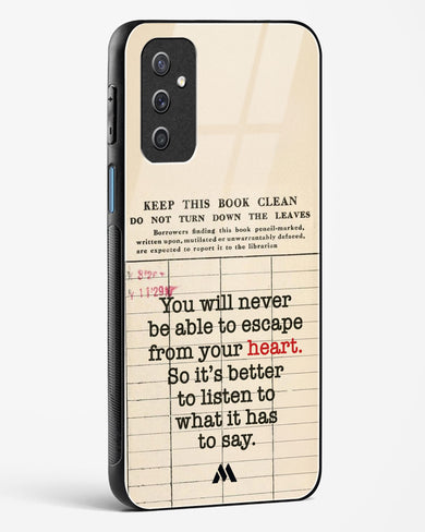 Listen to your Heart Glass Case Phone Cover (Samsung)