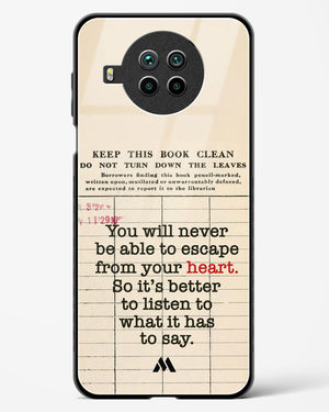 Listen to your Heart Glass Case Phone Cover (Xiaomi)