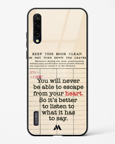 Listen to your Heart Glass Case Phone Cover (Xiaomi)