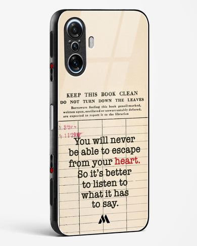 Listen to your Heart Glass Case Phone Cover (Xiaomi)