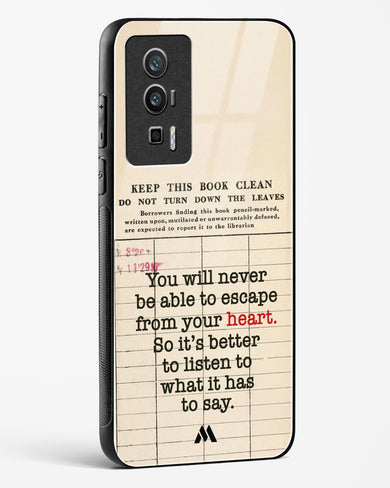 Listen to your Heart Glass Case Phone Cover (Xiaomi)
