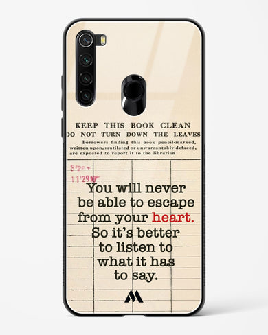 Listen to your Heart Glass Case Phone Cover (Xiaomi)