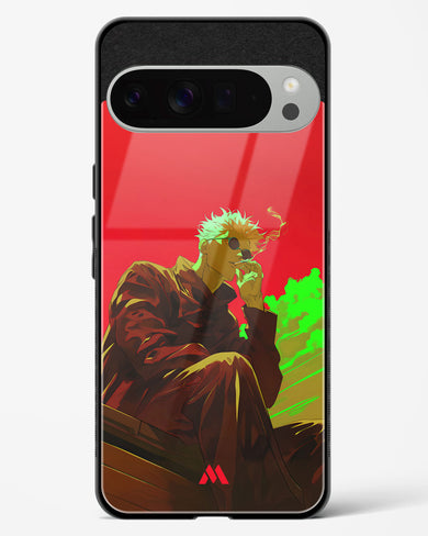 Scarlet Skies Serene Eyes Glass Case Phone Cover (Google)
