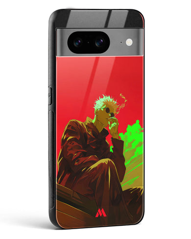 Scarlet Skies Serene Eyes Glass Case Phone Cover (Google)