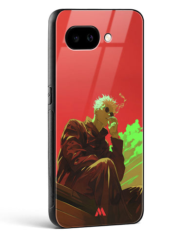 Scarlet Skies Serene Eyes Glass Case Phone Cover (Google)