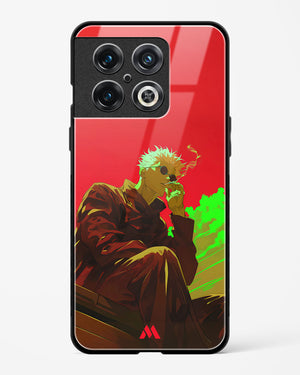 Scarlet Skies Serene Eyes Glass Case Phone Cover (OnePlus)