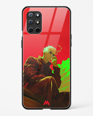 Scarlet Skies Serene Eyes Glass Case Phone Cover (OnePlus)