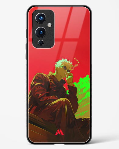 Scarlet Skies Serene Eyes Glass Case Phone Cover (OnePlus)