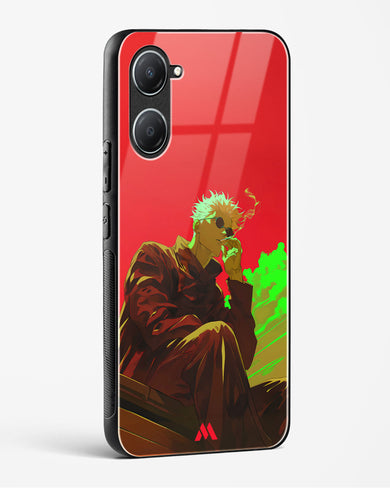 Scarlet Skies Serene Eyes Glass Case Phone Cover (Vivo)