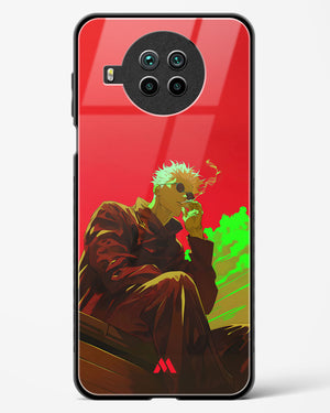 Scarlet Skies Serene Eyes Glass Case Phone Cover (Xiaomi)