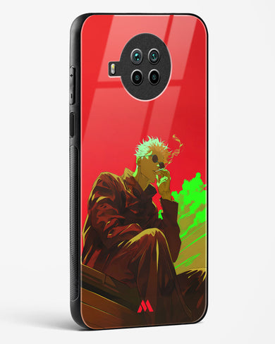 Scarlet Skies Serene Eyes Glass Case Phone Cover (Xiaomi)