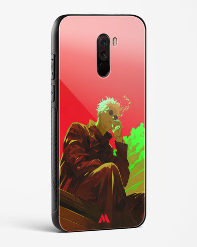 Scarlet Skies Serene Eyes Glass Case Phone Cover (Xiaomi)