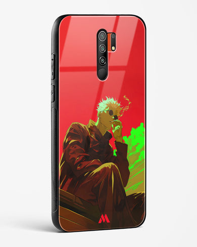 Scarlet Skies Serene Eyes Glass Case Phone Cover (Xiaomi)