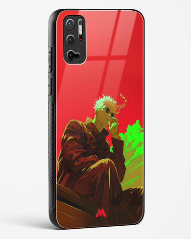 Scarlet Skies Serene Eyes Glass Case Phone Cover (Xiaomi)