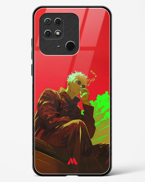 Scarlet Skies Serene Eyes Glass Case Phone Cover (Xiaomi)