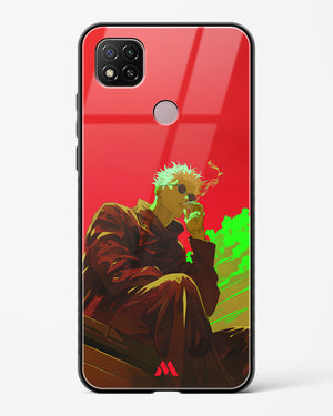 Scarlet Skies Serene Eyes Glass Case Phone Cover (Xiaomi)