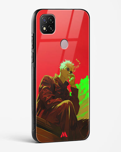 Scarlet Skies Serene Eyes Glass Case Phone Cover (Xiaomi)