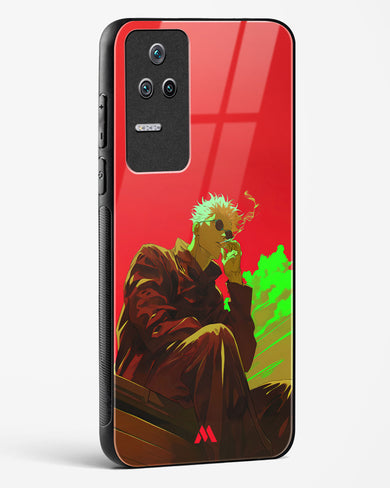 Scarlet Skies Serene Eyes Glass Case Phone Cover (Xiaomi)