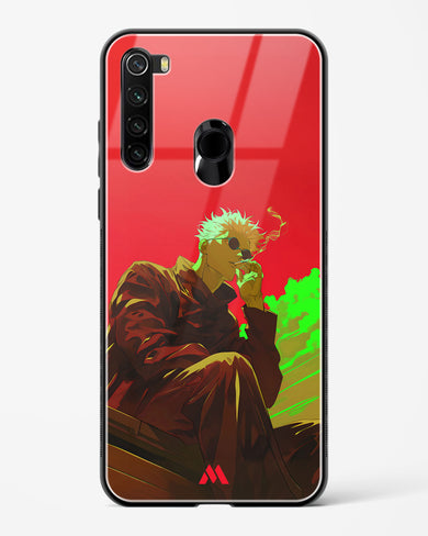 Scarlet Skies Serene Eyes Glass Case Phone Cover (Xiaomi)