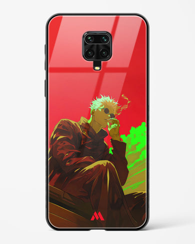 Scarlet Skies Serene Eyes Glass Case Phone Cover (Xiaomi)