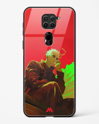 Scarlet Skies Serene Eyes Glass Case Phone Cover (Xiaomi)