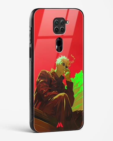 Scarlet Skies Serene Eyes Glass Case Phone Cover (Xiaomi)