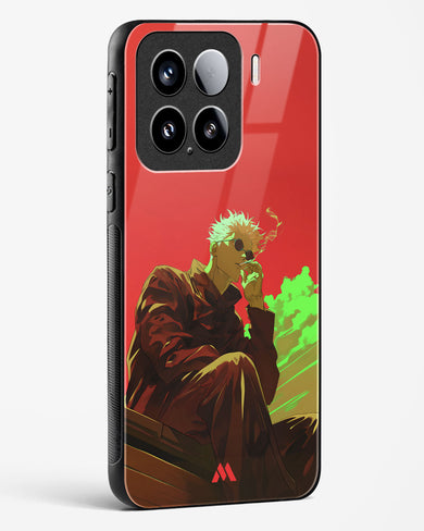 Scarlet Skies Serene Eyes Glass Case Phone Cover (Xiaomi)