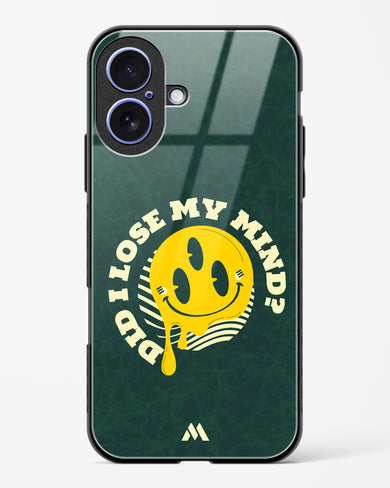 Losing My Mind Glass Case Phone Cover (Apple)