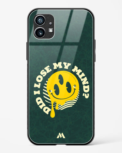 Losing My Mind Glass Case Phone Cover (Nothing)