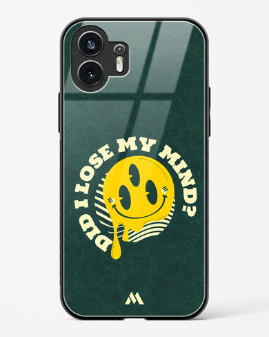 Losing My Mind Glass Case Phone Cover (Nothing)