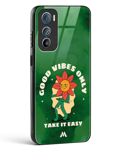 Good Vibes Only Glass Case Phone Cover (Motorola)