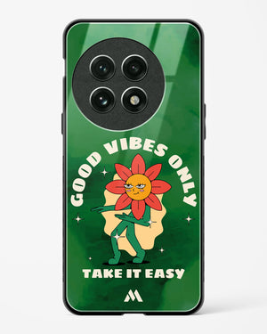 Good Vibes Only Glass Case Phone Cover (OnePlus)