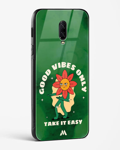 Good Vibes Only Glass Case Phone Cover (OnePlus)