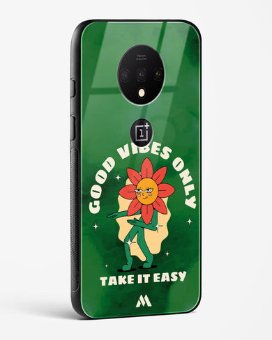 Good Vibes Only Glass Case Phone Cover (OnePlus)