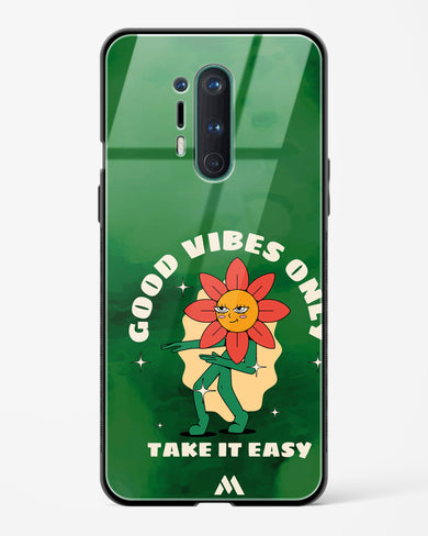 Good Vibes Only Glass Case Phone Cover (OnePlus)