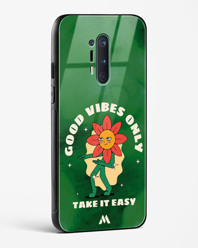 Good Vibes Only Glass Case Phone Cover (OnePlus)