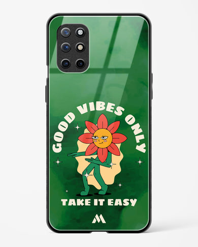 Good Vibes Only Glass Case Phone Cover (OnePlus)