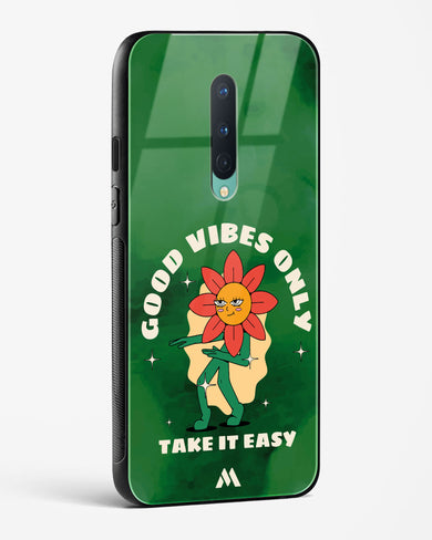 Good Vibes Only Glass Case Phone Cover (OnePlus)