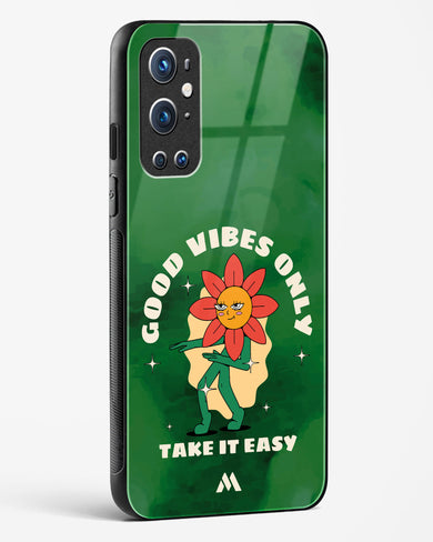 Good Vibes Only Glass Case Phone Cover (OnePlus)