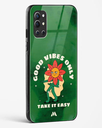 Good Vibes Only Glass Case Phone Cover (OnePlus)