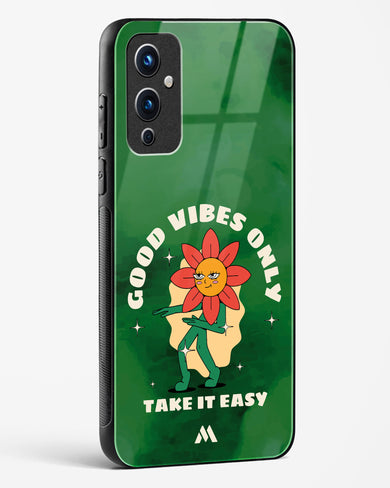 Good Vibes Only Glass Case Phone Cover (OnePlus)