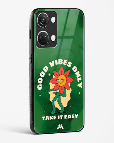 Good Vibes Only Glass Case Phone Cover (OnePlus)