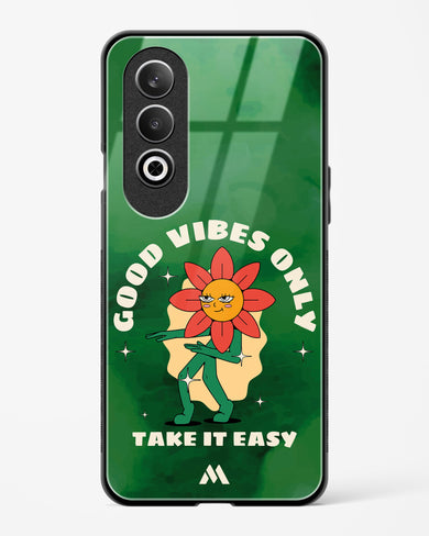 Good Vibes Only Glass Case Phone Cover (OnePlus)